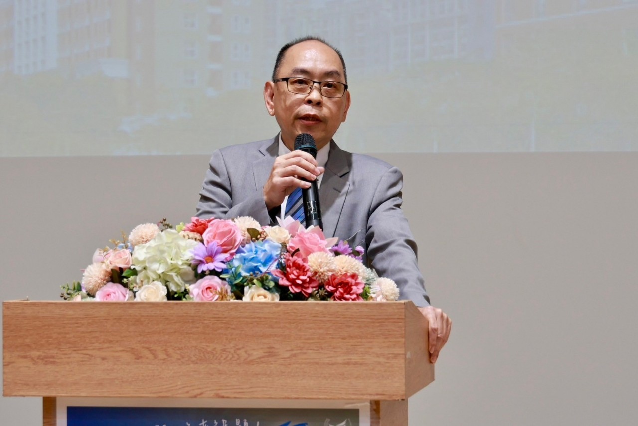 【2024飛鳶盃】圖1 本校 陳俊強副校長 致詞